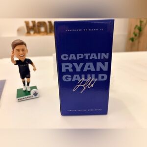 Brand New Vancouver Whitecaps FC Captain Ryan Guald Limited Edition Bobblehead